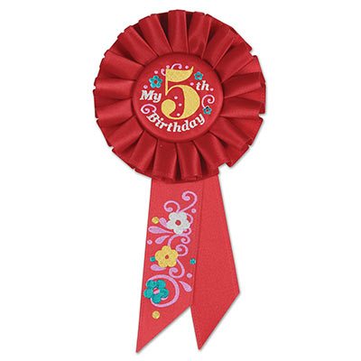 Rosette - My 5th Birthday