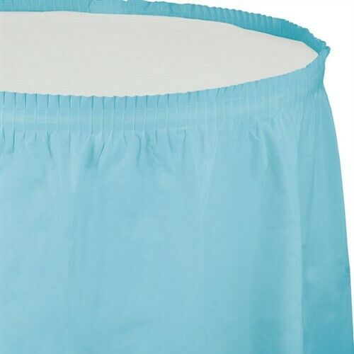Table Skirt - Pastel Blue