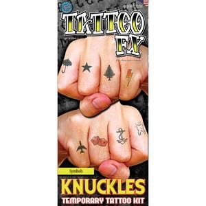 Knuckles Symbol Tattoos
