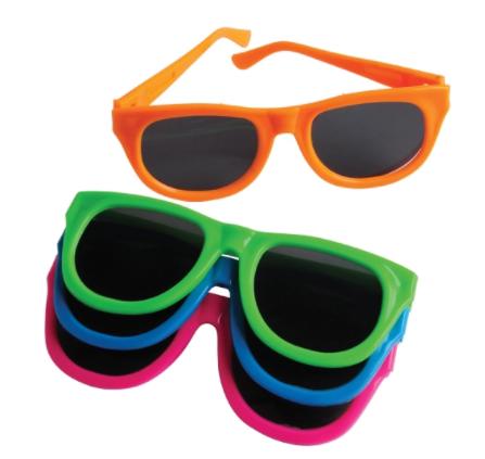 Neon Fashion Sunglasses 12ct