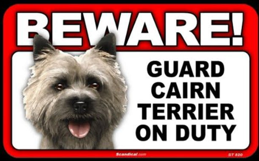Beware! - Cairn Terrier