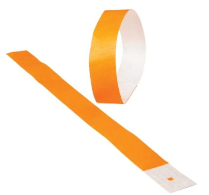 Wristbands - Orange 100ct