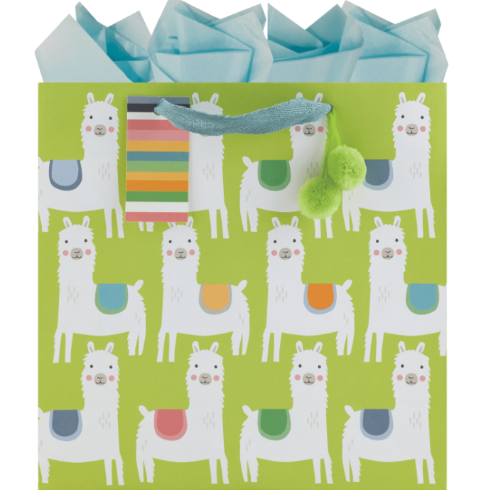 Gift Bag - Little Llamas