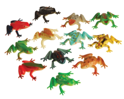 Toy Frogs 12ct