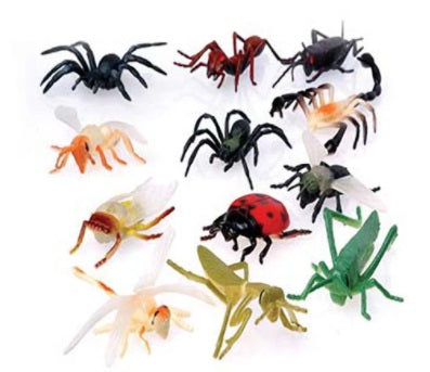 Toy Insects 12ct