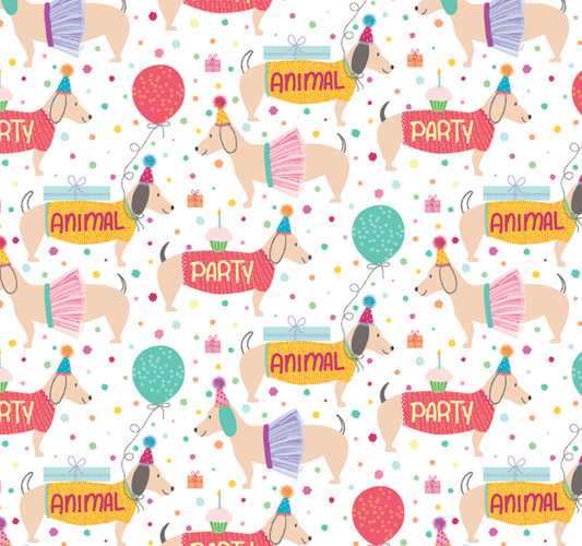 Wrapping Paper - Party Animals