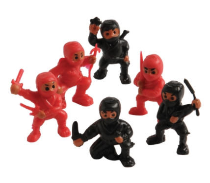 Mini Ninja Figures 12ct