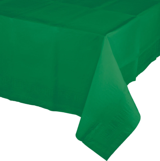 Paper Table Cover - Emerald Green
