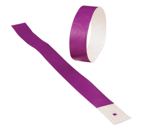 Wristbands - Purple 100ct