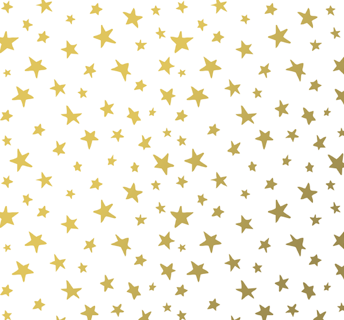 Wrapping Paper - Golden Stars