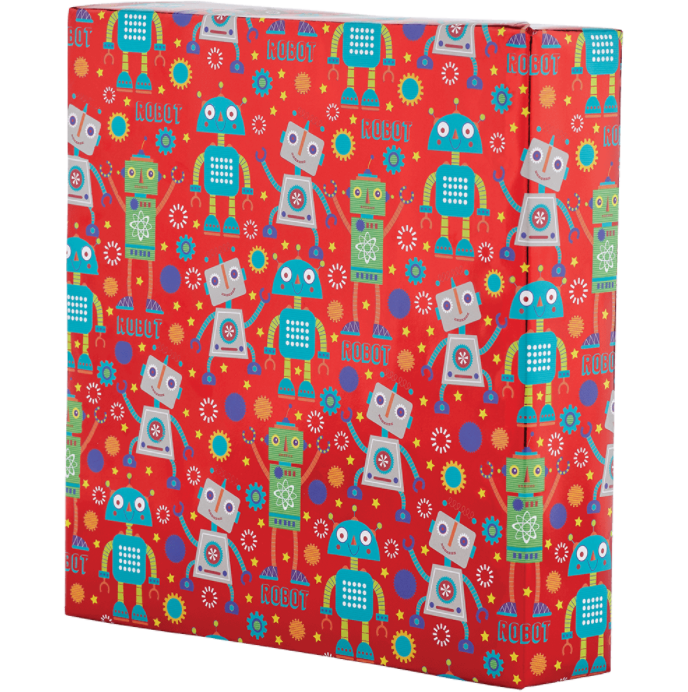 Wrapping Paper - Rockin' Robots