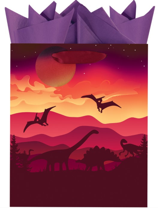 Gift Bag - Jurassic Sunset