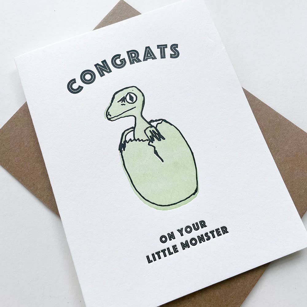 Greeting Card - Little Monster