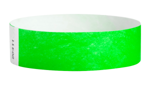 Wristbands - Neon Green 100ct