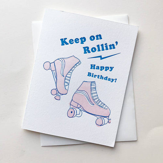 Greeting Card - Rollin' Birthday