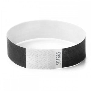 Wristbands - Black 100ct