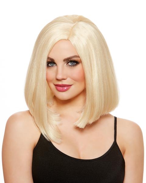 Blunt Lob Wig - Blonde