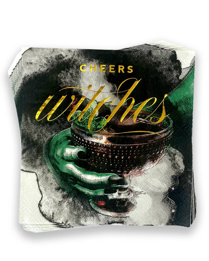 Beverage Napkins - Cheers Witches 20ct