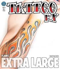 XL Flames Tattoos
