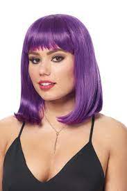 Deluxe Peggy Sue Wig - Purple