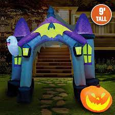 9' Inflatable Haunted House Archway