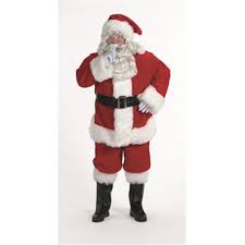 DLX Plush Santa Suit