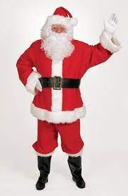 10 piece Santa Suit