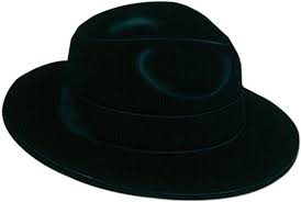 Plastic Velour Fedora