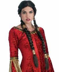Medieval Maiden Wig - Brown