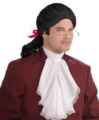 Colonial Wig - Black