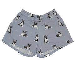 Lounge Shorts - Boston Terrier