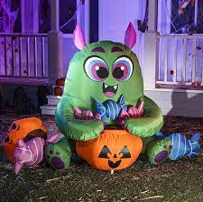 5' Inflatable Monster Candy