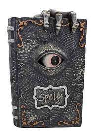 Animated Dragon Eye Spell Book - 9.5in