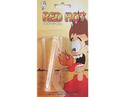 Red Hot Toothpicks