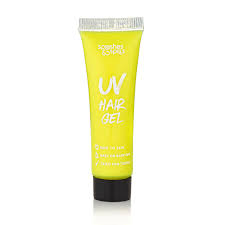 UV Glitter Gel - Yellow