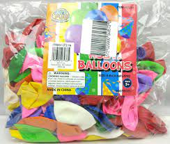 6" Balloons - Assorted 144ct