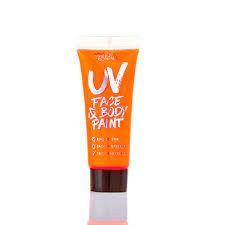 UV Face & Body Paint - Orange