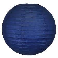 Paper Lantern - Navy 1ct