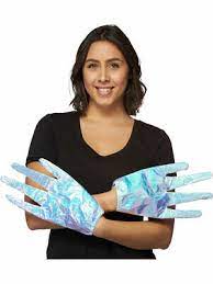 LED Holographic Alien Gloves