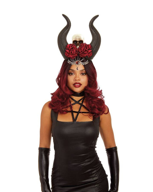 Horn & Skull Headpiece