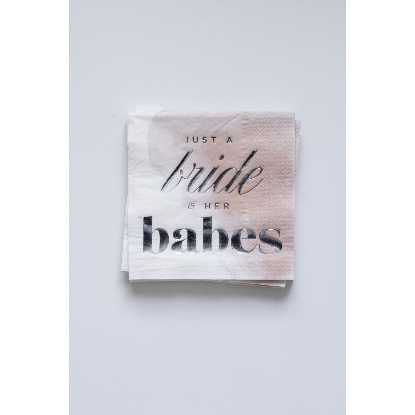 Beverage Napkins - Just a Bride & Her Babes 20ct