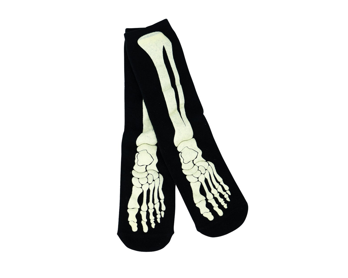 Glow Skeleton Socks