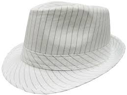 Al Capone Hat - White