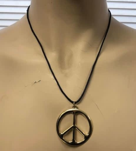 Jumbo Peace Sign Necklace