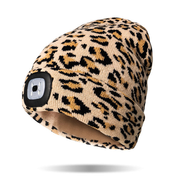 Night Scope Rechargeable LED Beanie - Knitted