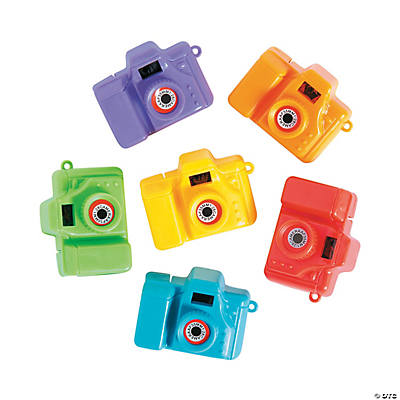 Plastic Mini Cameras 6ct