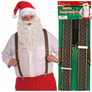 Deluxe Santa Suspenders