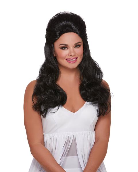 Rock Queen Wig - Black