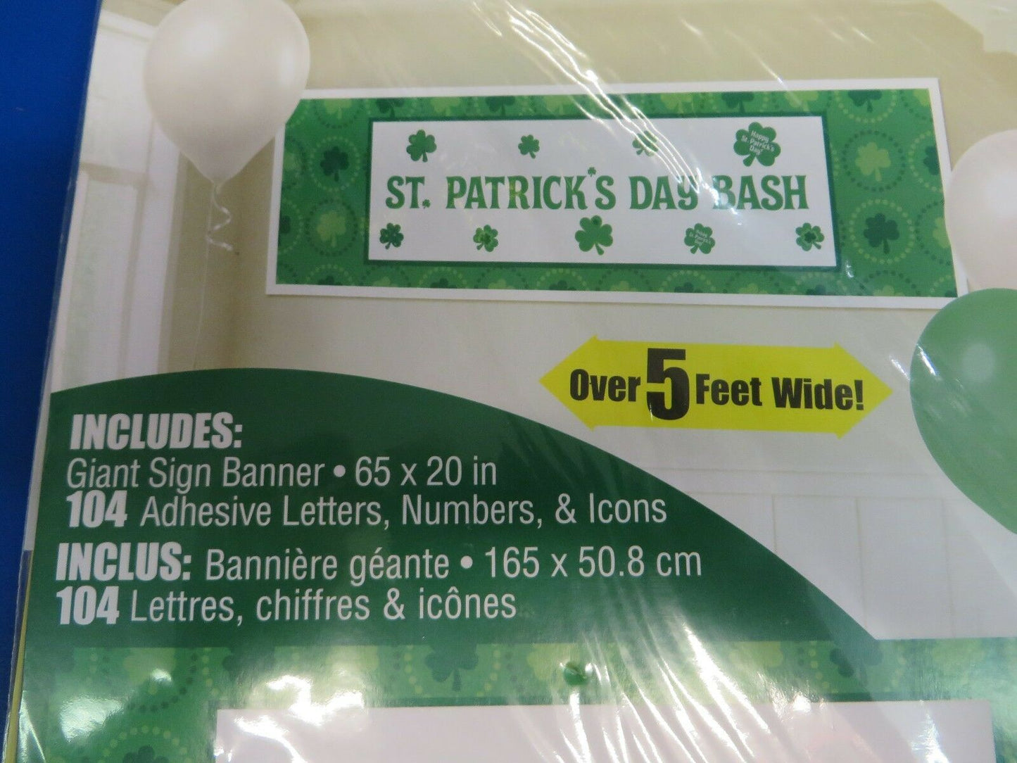 St Patrick's Day Giant Sign Banner
