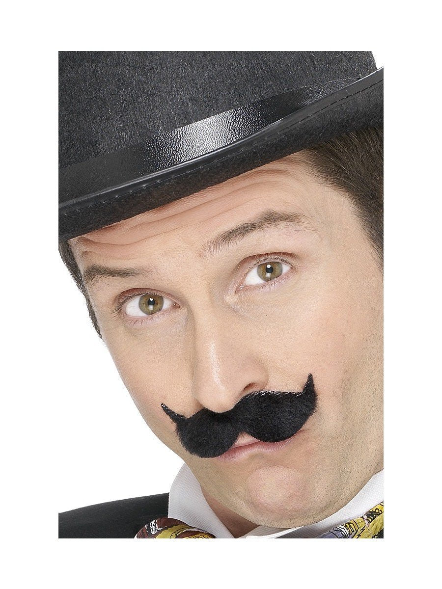 Edwardian Mustache - Black